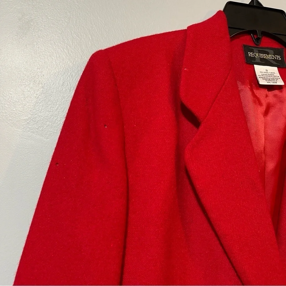 Requirements Vintage University Of Louisville UofL Size 10 Coaches Sport Coat